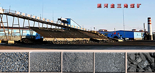 黑河金三角煤礦概況圖