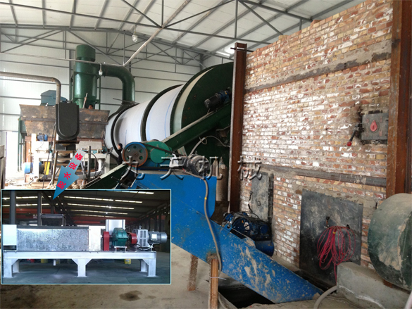 甘蔗渣烘干機設(shè)備圖