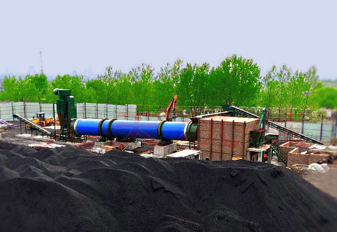 平頂山日產(chǎn)1000噸煤泥烘干機(jī)