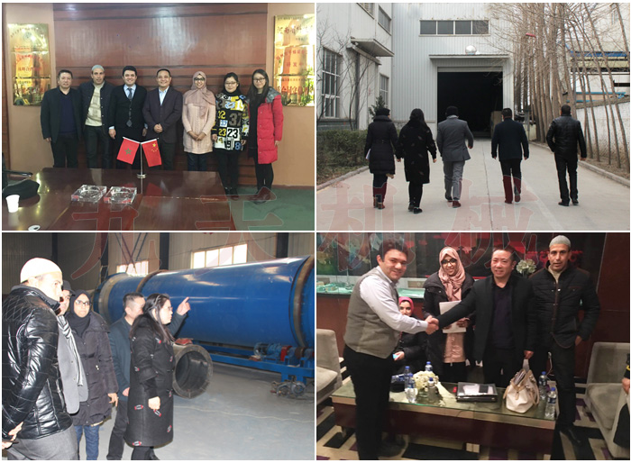 摩洛哥木屑烘干制粒生產(chǎn)線(xiàn)來(lái)廠