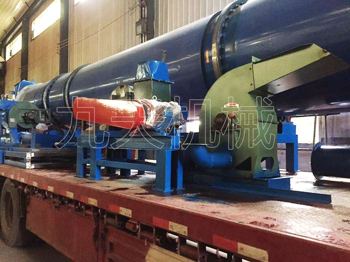 玉米蛋白飼料烘干機(jī)發(fā)往新疆設(shè)備圖