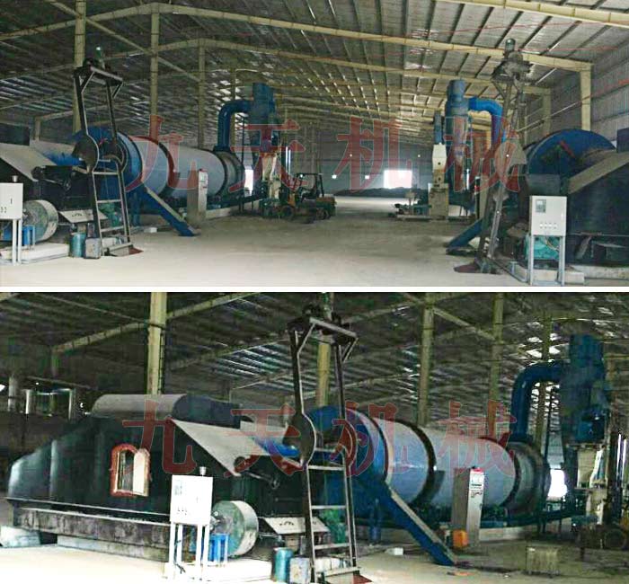 越南木薯渣脫水烘干機現(xiàn)場