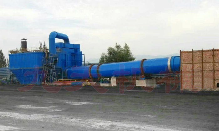 山西大型煤泥烘干機(jī)安裝現(xiàn)場(chǎng)