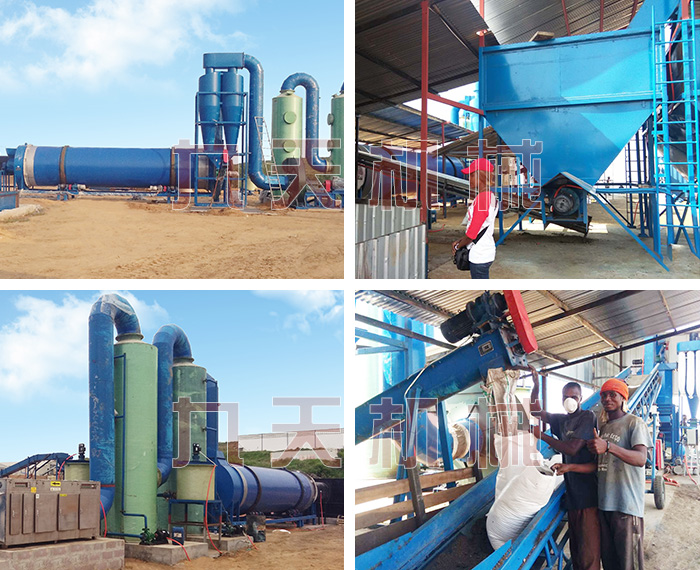 剛果雞糞有機(jī)肥生產(chǎn)線