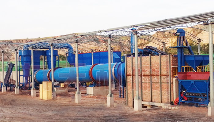 陜西煤泥烘干機安裝現(xiàn)場